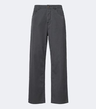 Miu Miu Chambray wide-leg pants