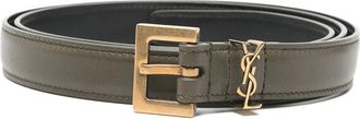 Saint Laurent Logo-buckle Belt