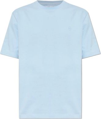 Sams&oslash;e & Sams&oslash;e Saotto T-Shirt - Heren - T-shirts - Blauw - L - Katoen - Tops