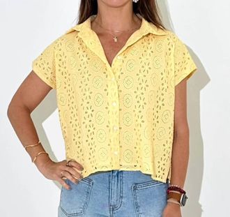 Cleobella Selene Blouse In Impala