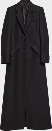 Helmut Lang Sculpted Apex Maxi Coat