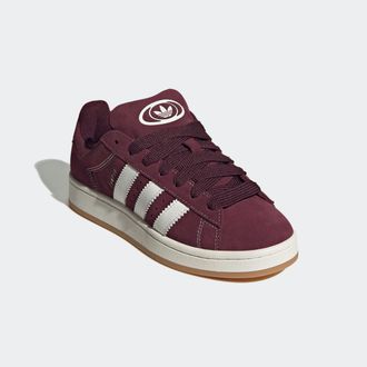 adidas Sneaker ADIDAS ORIGINALS CAMPUS 00S, Damen, Gr. 36, braun (maroon, core wei&szlig;, maroon), Leder, Schuhe Sneaker