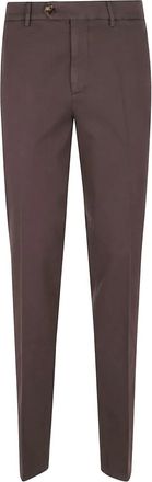Brunello Cucinelli Pantaloni con bottoni - Marrone