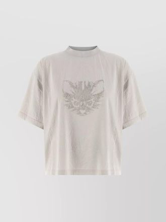 Balenciaga cat graphic relaxed fit t-shirt