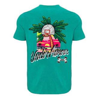 Under Armour Summer Hoops Tee Green 1370522-369