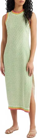 Saylor Vesna Dress In Green Creme