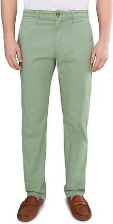 Tommy Bahama Boracay Island Chino Flat Front Pants Mens Casual Pants Oxidize Metal : 40 30, Chino/Cotton/Lycra