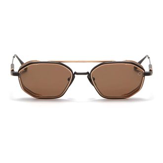 Akoni Accessoires, Heren, Bruin, ONE Size, Eris-Two Zonnebril