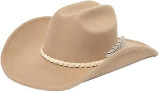 San Diego Hat Company Cattlemans Crease Cowboy Hat in Oatmeal at Nordstrom Rack
