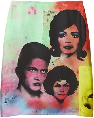 Versace Skirt Silk Twill Print The Party