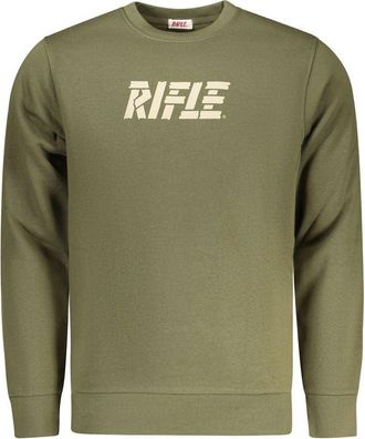Rifle Verde Katoenen Heren Sweatshirt