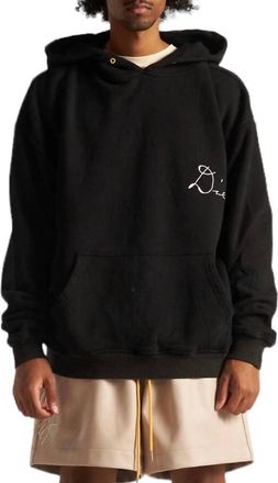 Diet Starts Monday Chainstitch Hoodie In Vintage Black