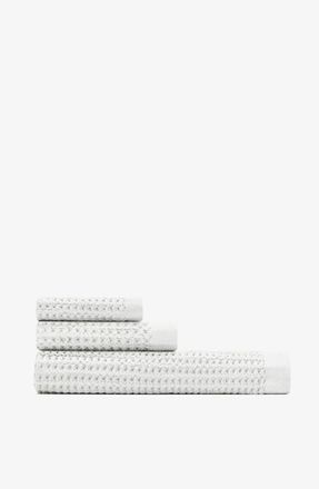 Onsen Waffle Bath Sheet Set in White at Nordstrom
