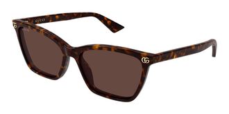 Gucci GG2111S 002 Womens Sunglasses Tortoiseshell Size 56