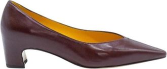 Mara Bini Vale Pump - Dames - Pumps - Rood - 38 EU - Leer - Schoenen