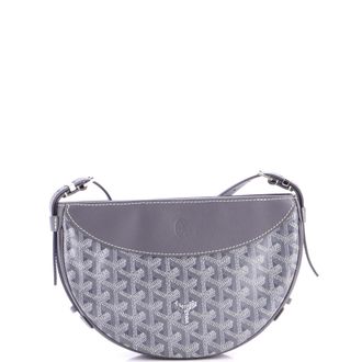 Goyard Hirondelle Shoulder Bag Coated Canvas and Leather