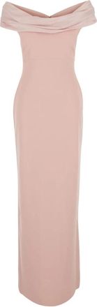 Solace London Adele Maxi Jurk - Dames - Avondkleed - Roze - S - Kleedjes