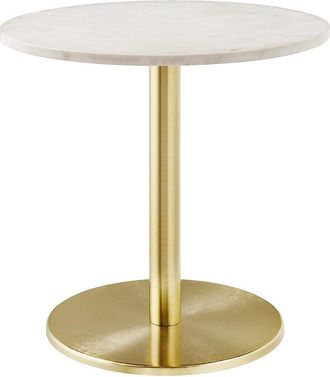 ModWay Viva Round White Marble Side Table