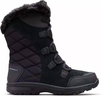 Columbia Womens Ice Maiden Ii Waterproof Winter Boots In Black/columbia Gray
