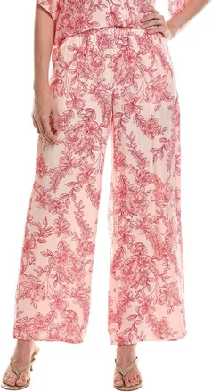 Vince Camuto Smocked Waist Wide Leg Pant