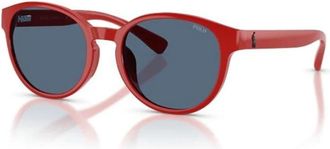 Polo Ralph Lauren Wayfarer Zonnebril - unisex - Zonnebrillen - Rood - 48 MM - Accessoires