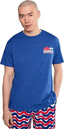 Chubbies Chubbies The Ol College Try (non Pocket Graphic T-shirt) Mens T Shirt Dark Blue : 2XL, Cotton/Spandex