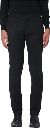 Incotex Slim-fit Broeken - Heren - Slim Fit Broeken - Zwart - 3XL - Broeken