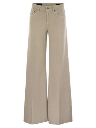 パンツ DONDUP Women Straight Pants DP600 GS0062D XXX DD BEIGE Dondup Trousers from $156.00 - on Stylight