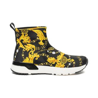 Versace Jeans Couture Barocco Dynamic Socks Trainers - female - Versace Jeans Couture - Sneakers - Multicolor - 4 UK - Shoes