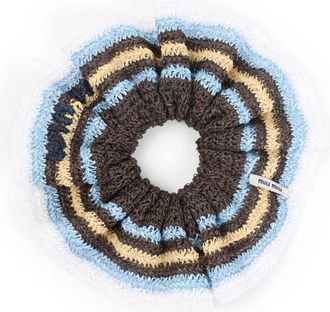 Miu Miu 5If 027.2Cwx Katoenen Scrunchie - Dames - Haaraccessoires - Veelkleurig - ONE Size - Katoen - Accessoires