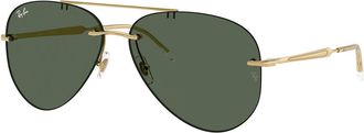 Ray-Ban RB3791 001/71 Mens Sunglasses Gold Size 59