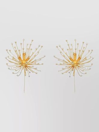Cult Gaia damita threader earrings dandelion studded
