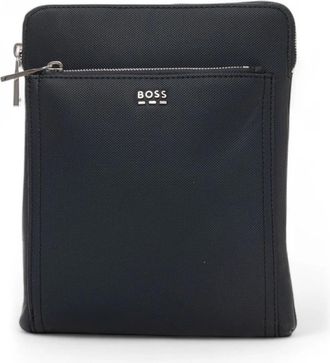 HUGO BOSS Stijlvolle Handtas voor Dagelijks Gebruik - Heren - Schoudertassen - Blauw - ONE Size - Tassen