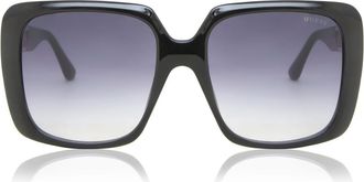 Guess GU7689 01B Womens Sunglasses Black Size 55