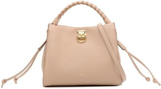 Mulberry Iris leather logo-print bag - women - Calf Leather - OS - Neutrals