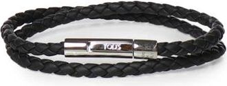 Tod's My Colors Armband - Heren - Armbanden - Zwart - ONE Size - Leer - Accessoires