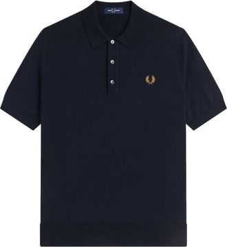 Fred Perry Uomo, Maglie, Blu, M, new