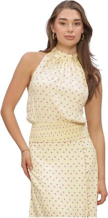 Ydence Ydence, Dames, Tops, Geel, Maat: 2XL