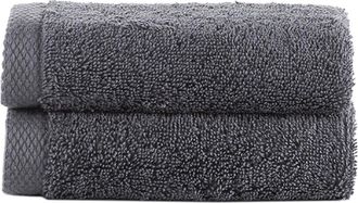 Brooks Brothers Solid Signature 2Pc Wash Towels