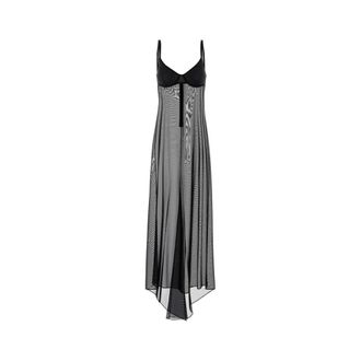 Balenciaga Gowns, female, Black, Size: XS Naked Dress