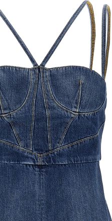 Nensi Dojaka Cotton Midi Womens Dress