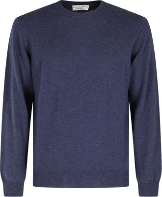 FILIPPO DE LAURENTIIS Trui met ronde hals - Blauw