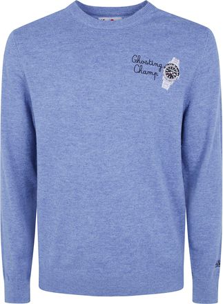 MC2 Saint Barth Crew Neck Sweater Heron Light Embry