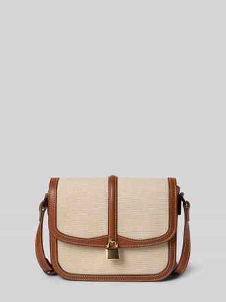 Mango Crossbody Bag in Flecht-Optik Modell Bilmac in Mittelbraun, Gr&ouml;&szlig;e 1