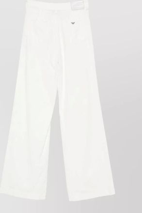 Emporio Armani corduroy wide-leg jeans