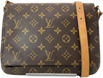 Louis Vuitton Pre-owned Cross Body Bags, female, Brown, Size: ONE SIZE Pre-owned Monogram Shoulder Bag