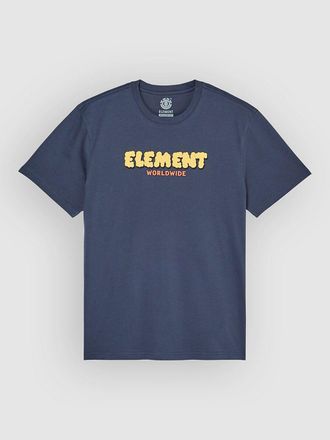 Element Fluff T-Shirt blauw