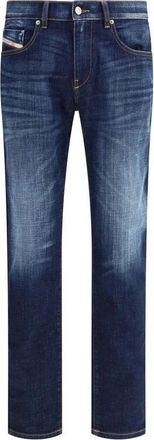 Diesel 2019 D-strukt Jeans - Heren - Slim Fit Jeans - Blauw - W38 - Katoen - Jeans