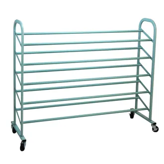 Oceanstar 5-Tier Metal Shoe Rack