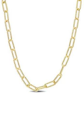 Delmar Paper Clip Chain Necklace in Gold at Nordstrom Rack